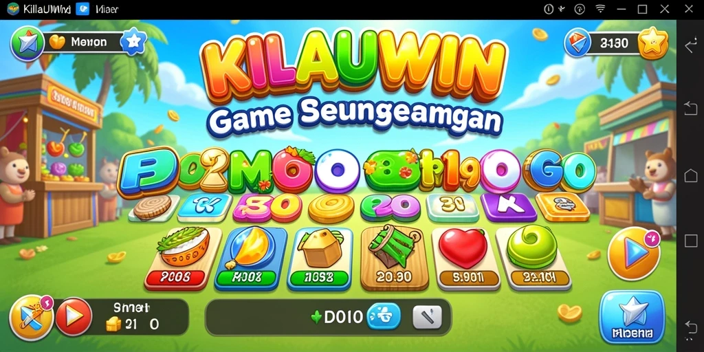 Tampilan gameplay menarik dari KILAUWIN pada permainan Bingo.