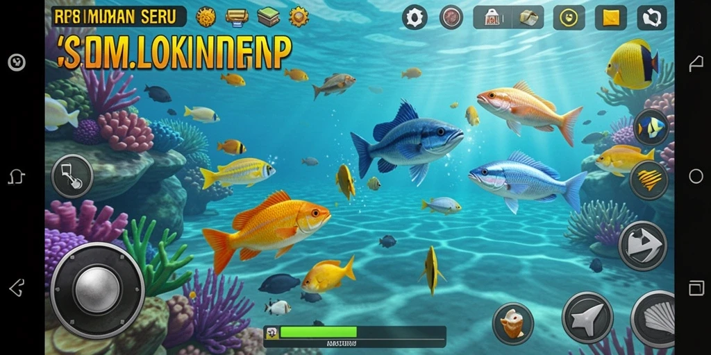 Tampilan gameplay RP8 yang seru dan penuh warna.
