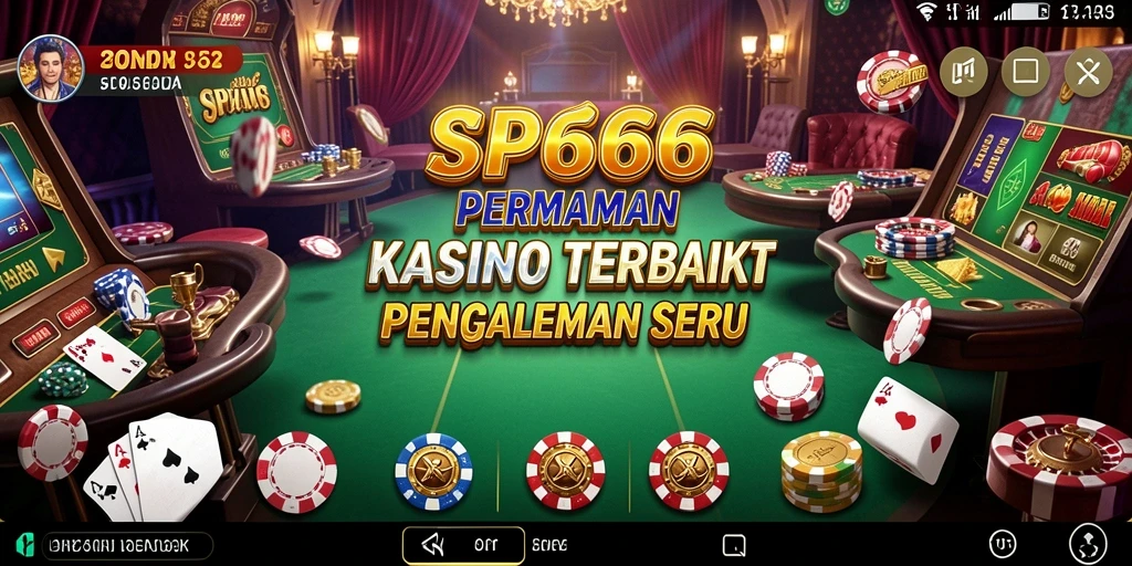 Screenshot gameplay SP666 menampilkan keseruan permainan Kasino yang memikat.
