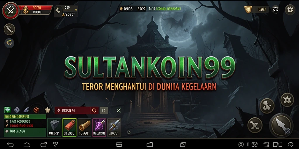 Gameplay menakutkan di SULTANKOIN99 dengan suasana Horror yang intens.